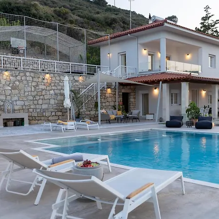 فيلة Amazing View Aliki With Infinity Pool &