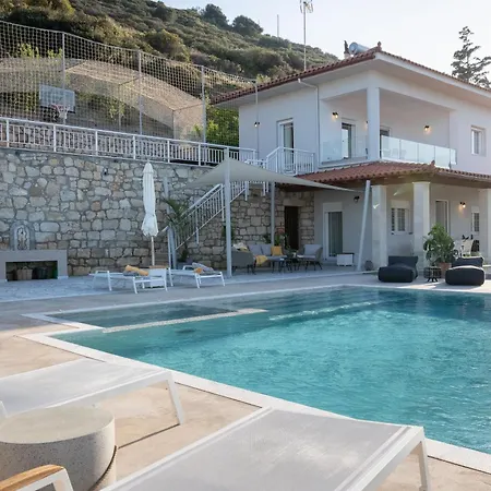 Amazing View Aliki With Infinity Pool & فيلة ليغاريا