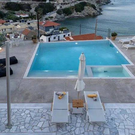 Βίλα Amazing View Aliki With Infinity Pool & Λυγαριά